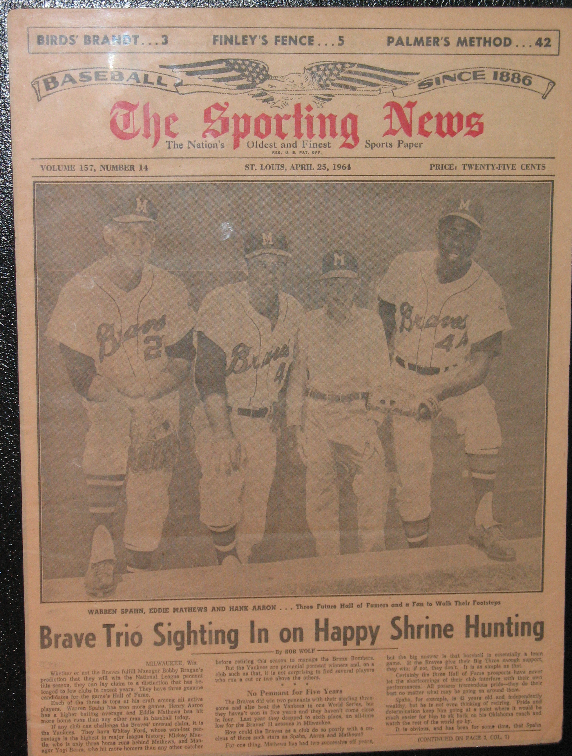 Sporting News April 25, 1964