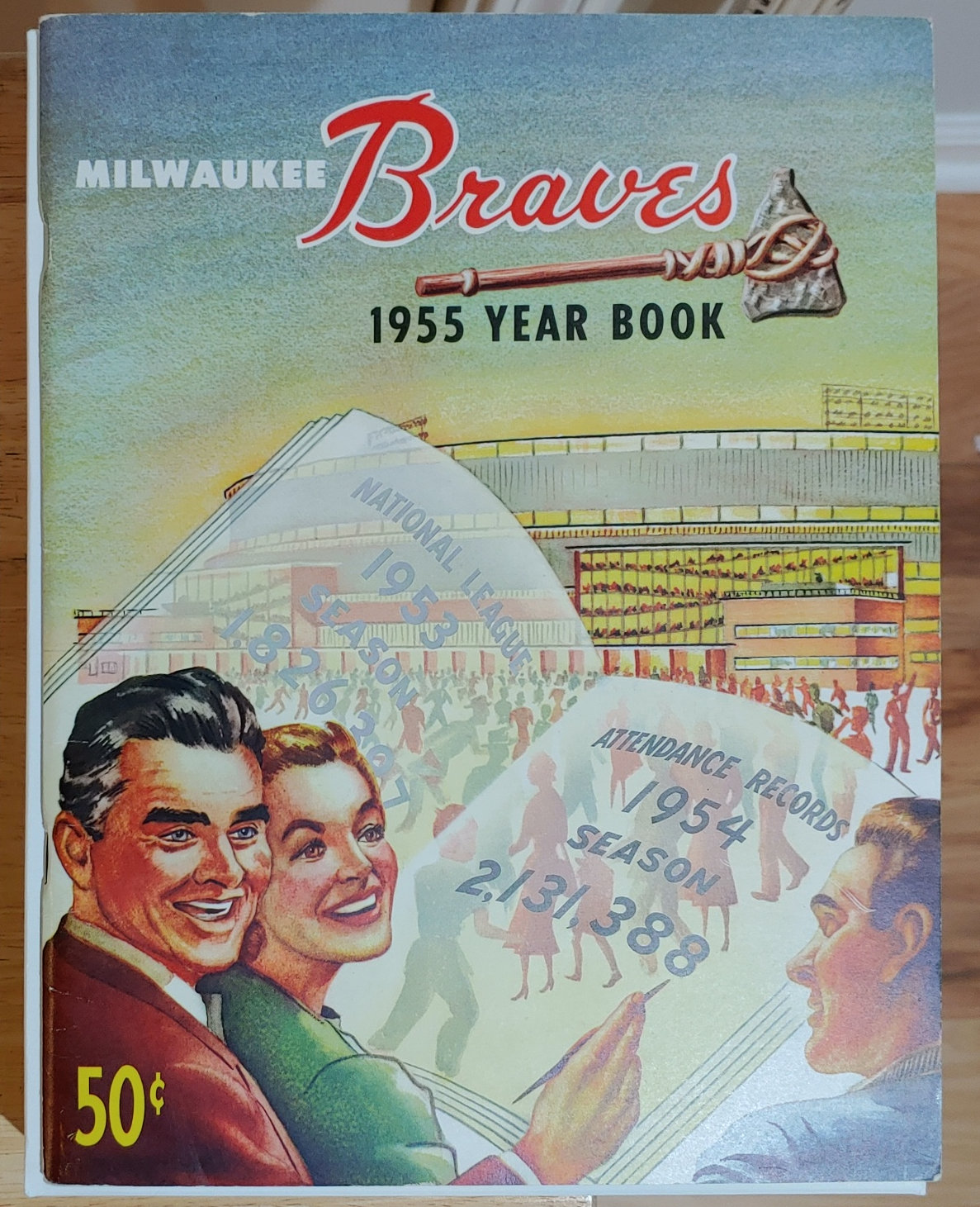 Milwaukee Braves yearbooks