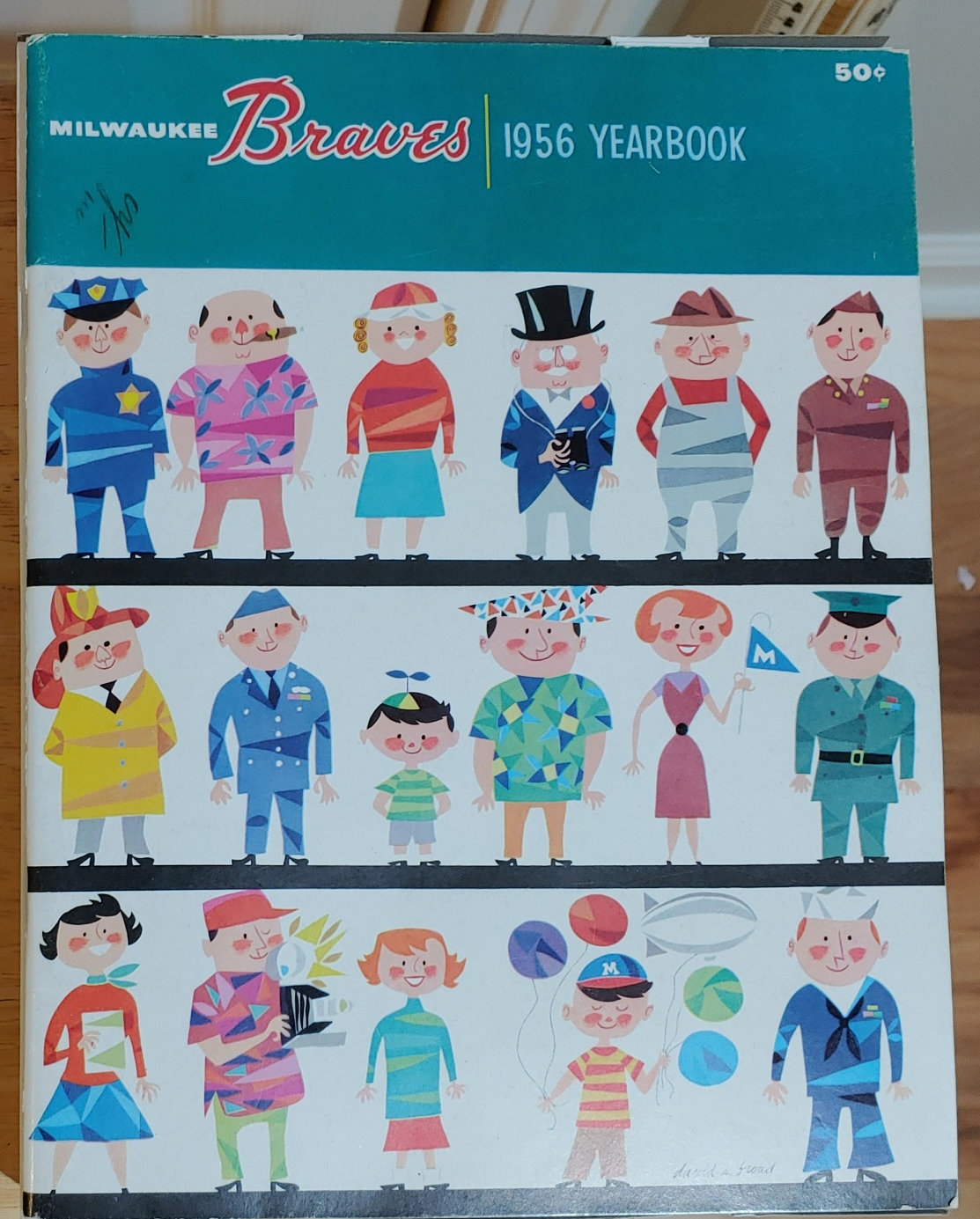 Milwaukee Braves yearbooks