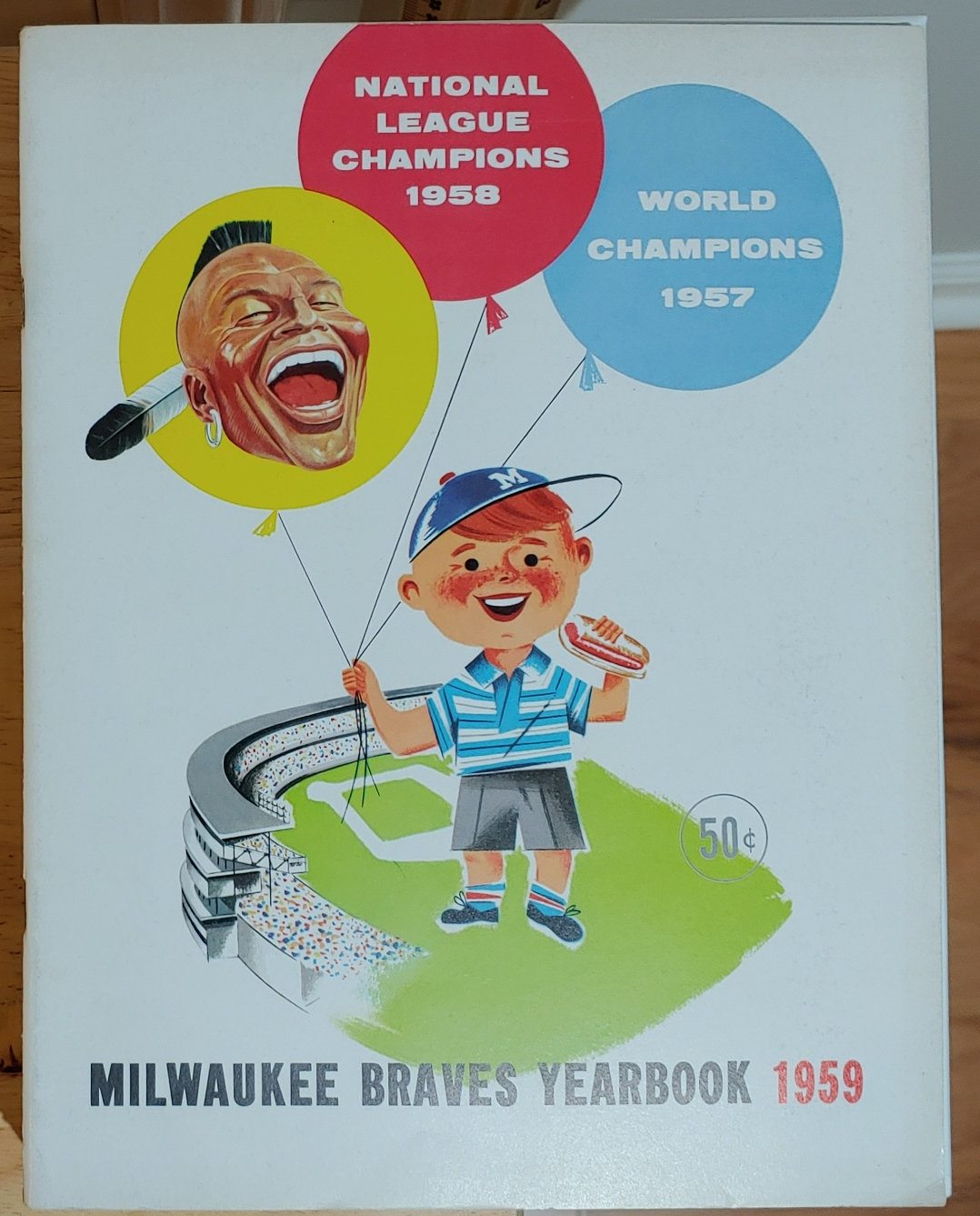 Milwaukee Braves yearbooks