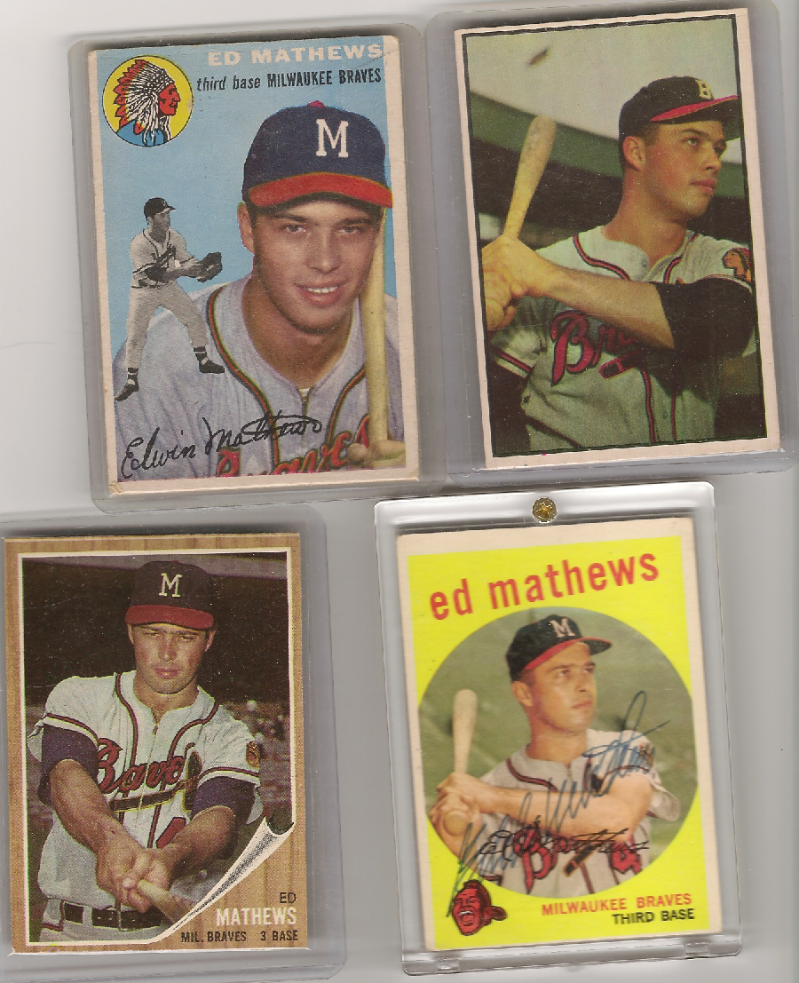 Eddie Mathews cards