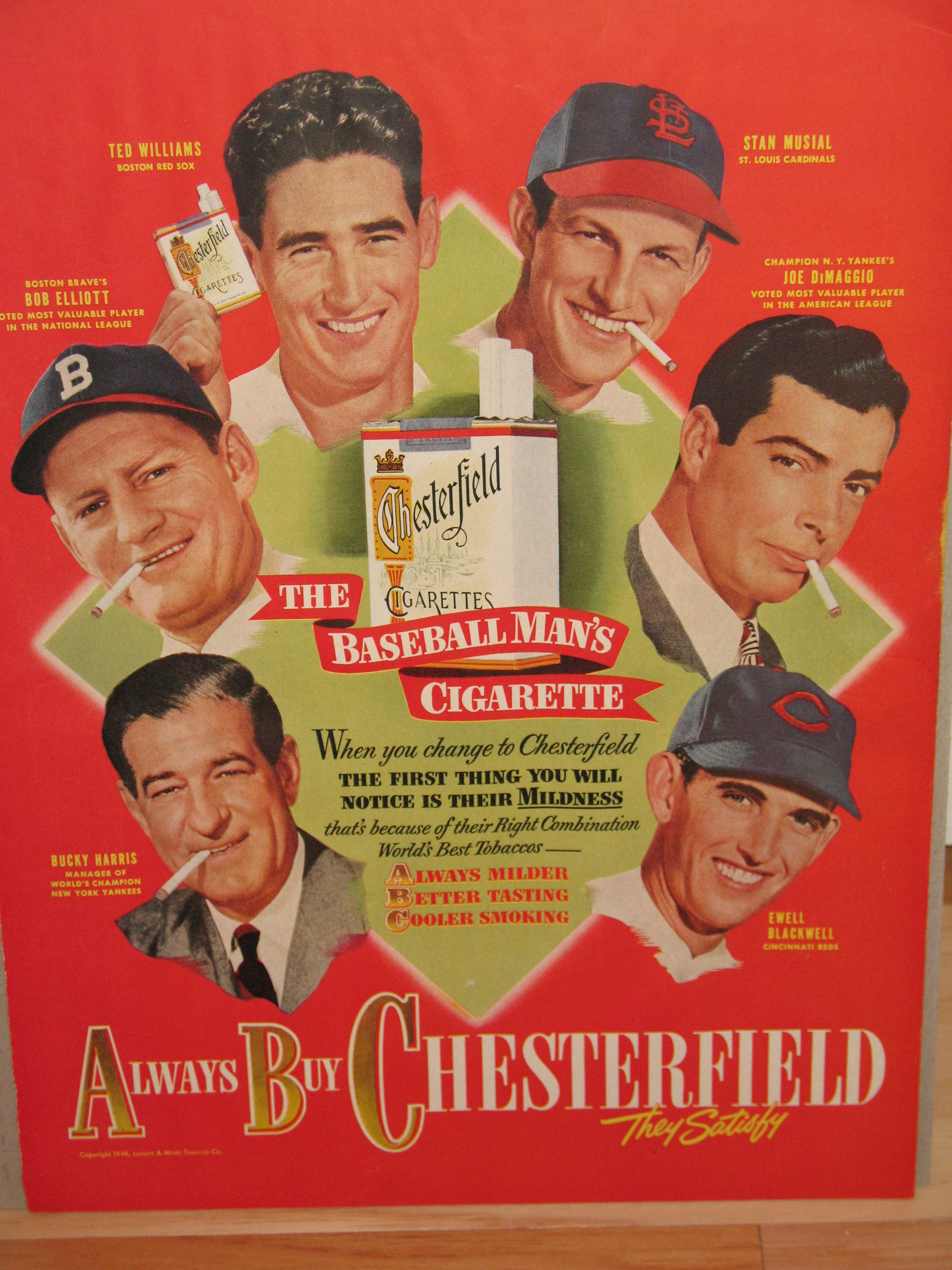 Chesterfield ad