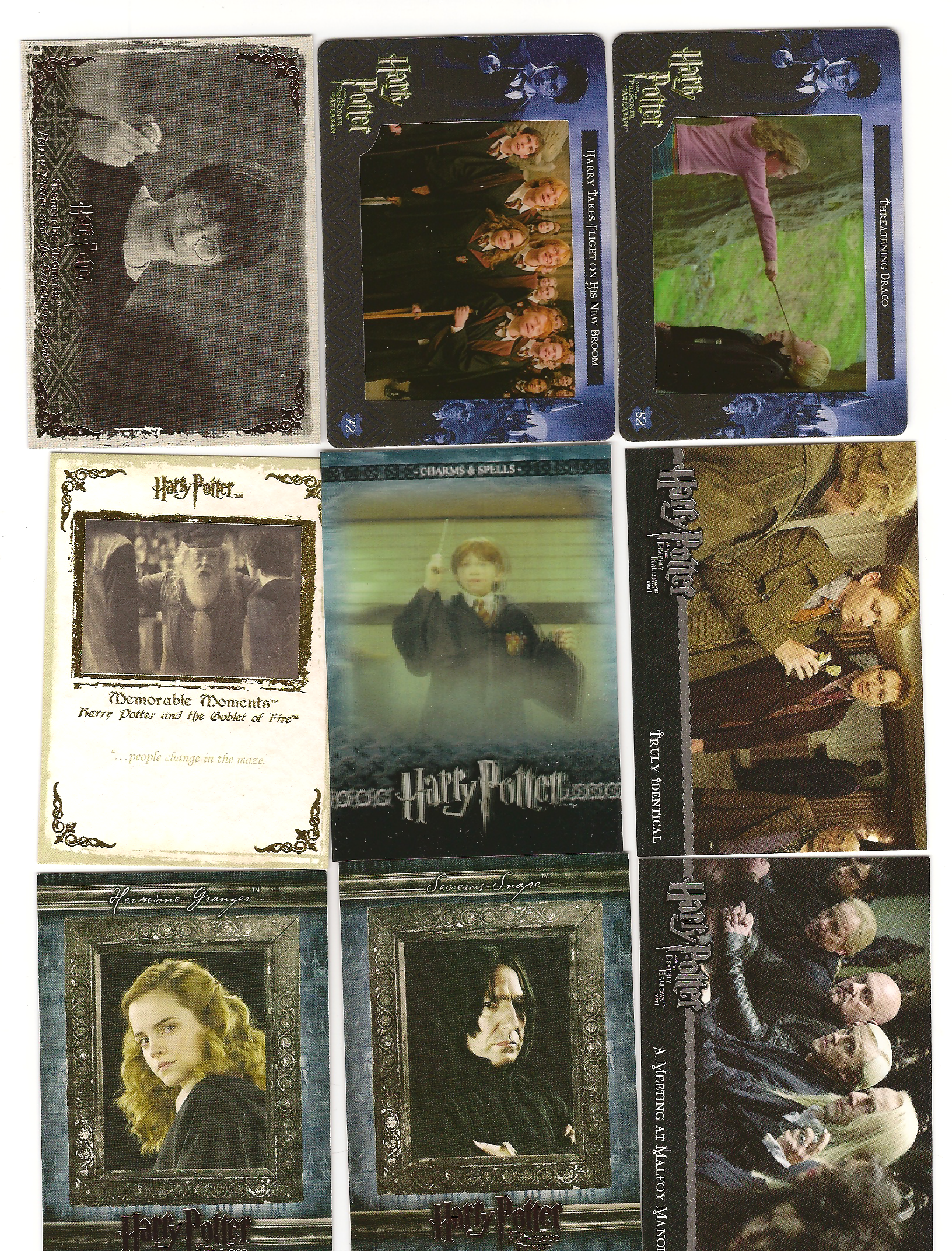 Harry Potter cards