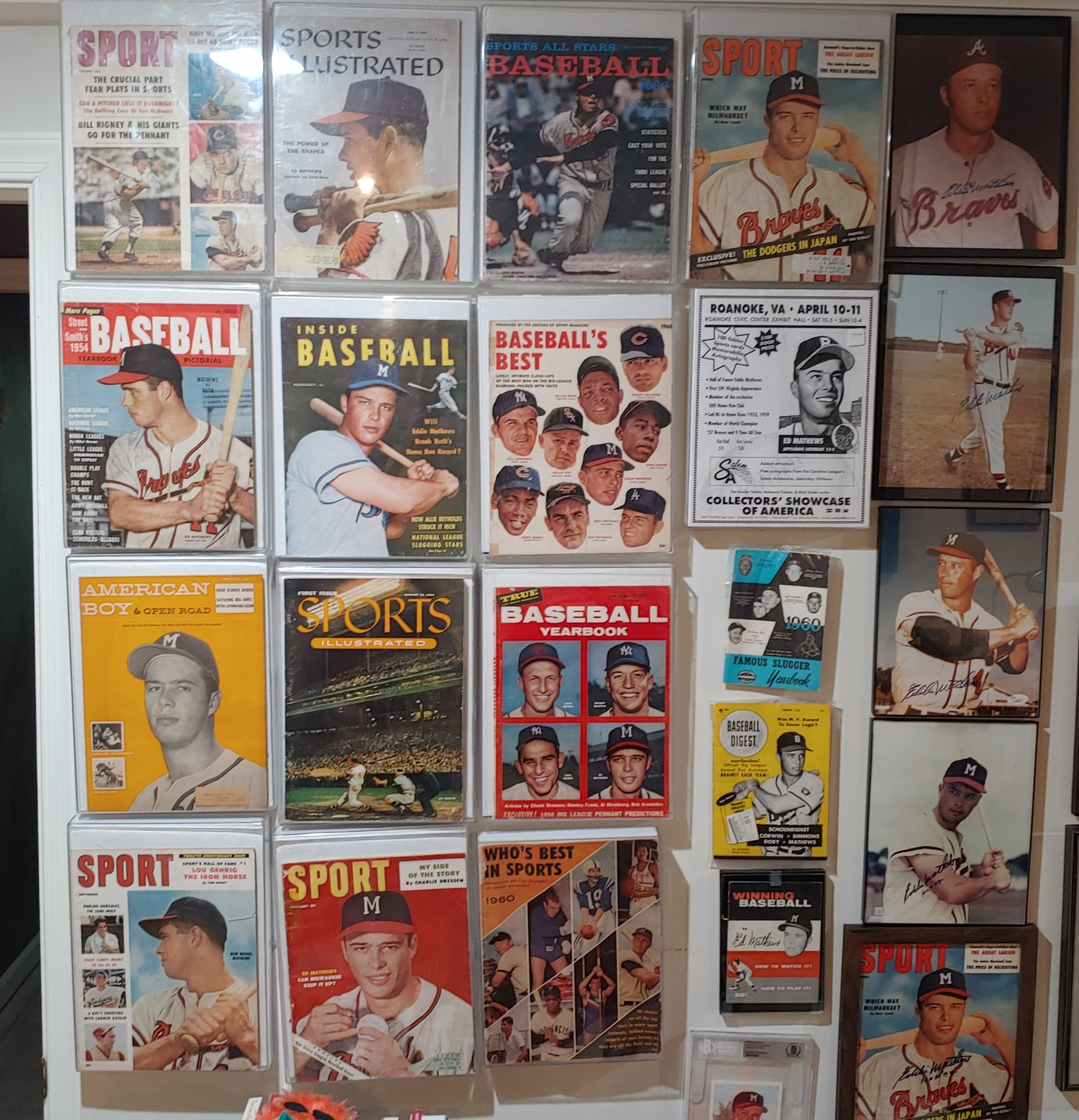 Eddie Mathews magazines